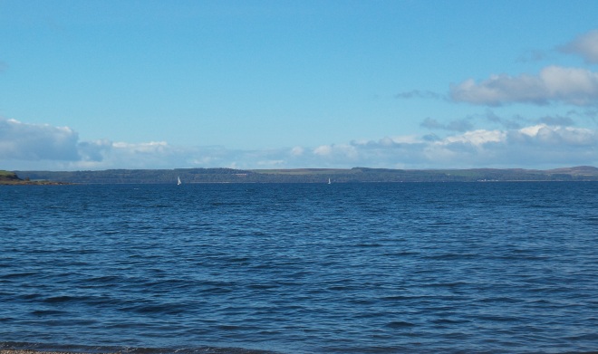 Looking out from Largs